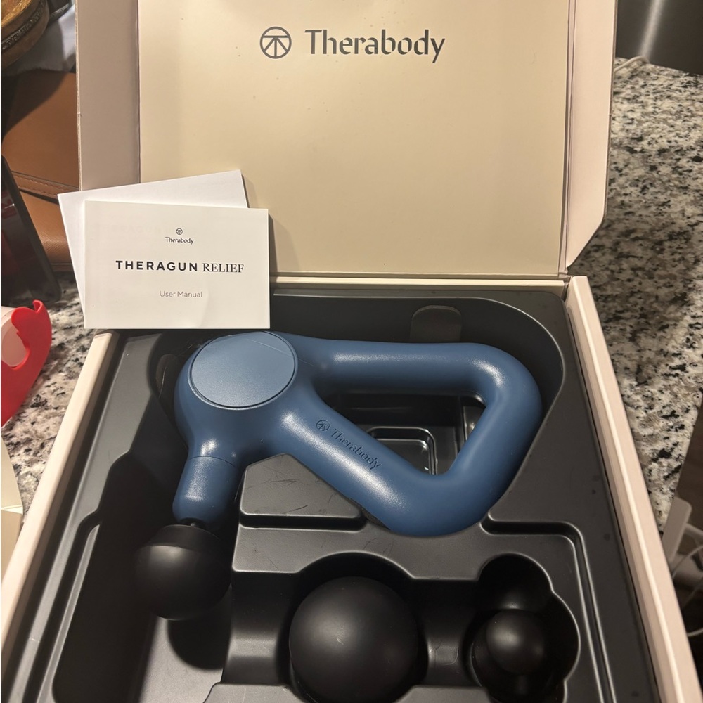 Therabody Blue Massage Gun  Therapy Device